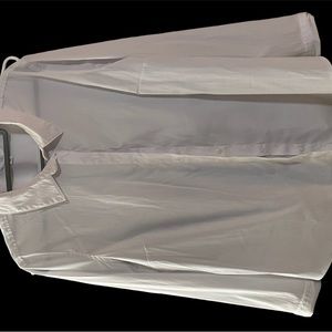 Time Tru XXXL (22) White button down long sleeve shirt